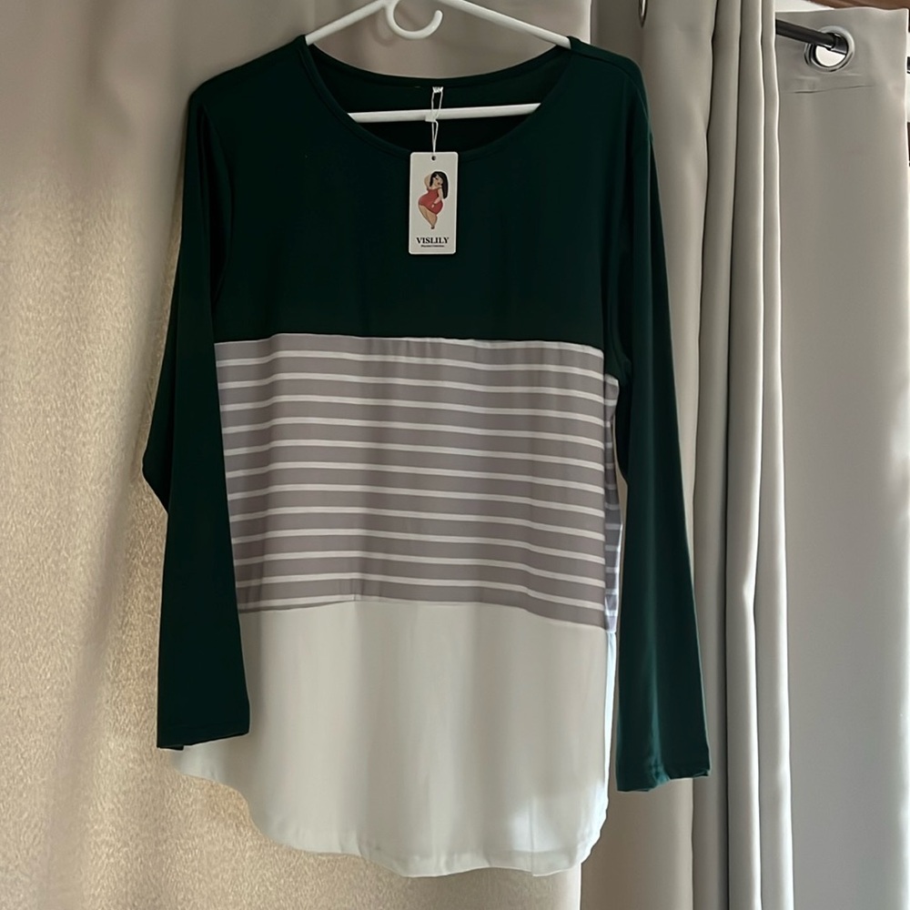 Women’s top stretchy material